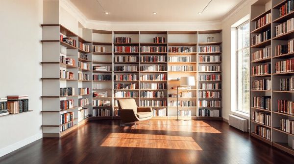 Design moderne pour votre bibliothèque : conseils de rangement